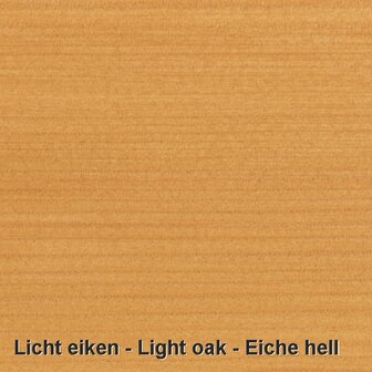 Licht eiken