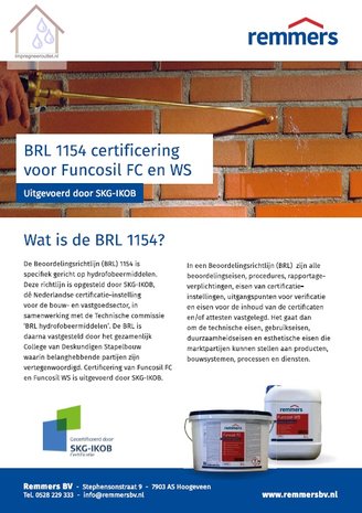 BRL1154 certificaat
